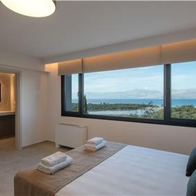 4 bedroom villa with pool & sea views, Acharavi, sleeps 8